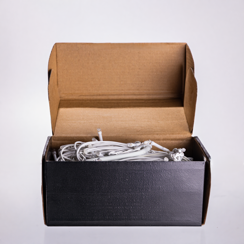 Garlando Новорічна гірлянда вулична Бахрома 6 м 105 LED білий провід Жовтий 6МWY Коломыя - изображение 4