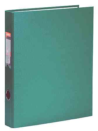 Папка на 4 кільця A4 "Norma" 5306 5см 4HK зелена, шт Київ