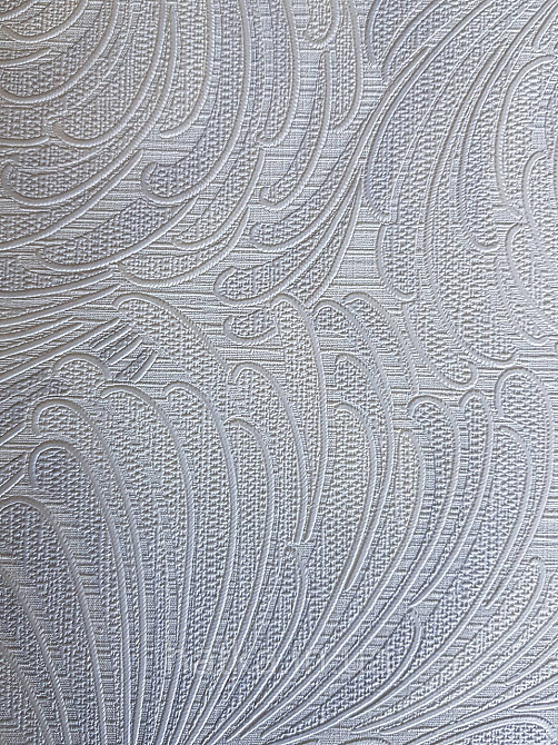 Шпалери метрові вінілові на флізелін Grandeco Poem геометрія абстракція мазки віяло світло сірі на білому Київ - фото 3