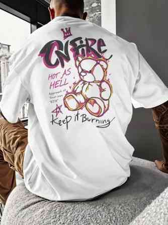 Футболка женская с принтом  42 Белая 2664081928 Днепр