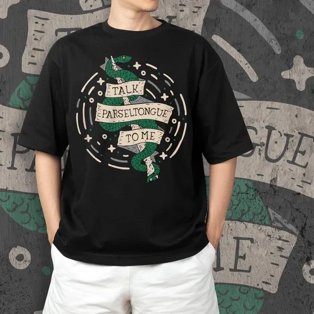 Футболка чоловіча з  принтом Гаррі Поттер Парсултанг Розмір 48 Anime0127 Дніпро - фото 5