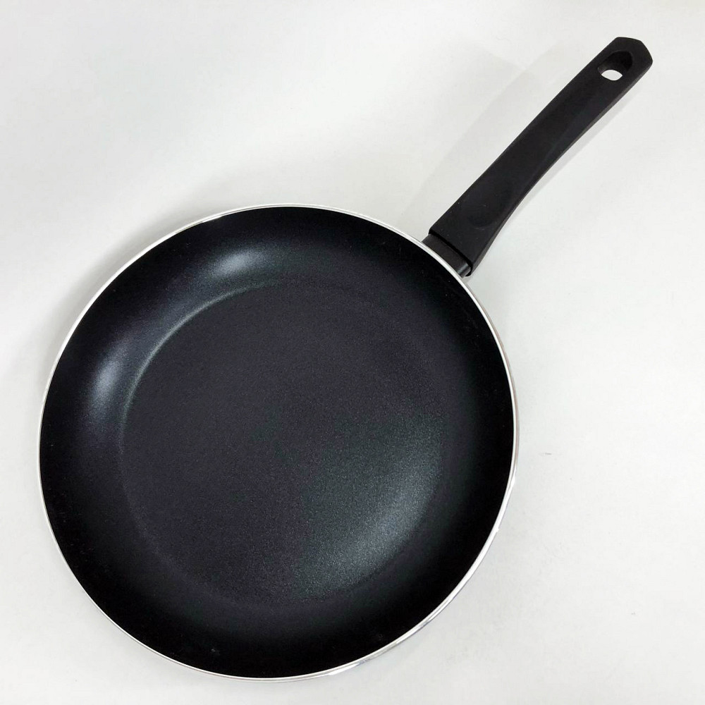 Сковорода для приготовления пищи без масла Con Brio СВ-2822 28 см, Сковорода для готовки на пару JE-86 Львов - изображение 4