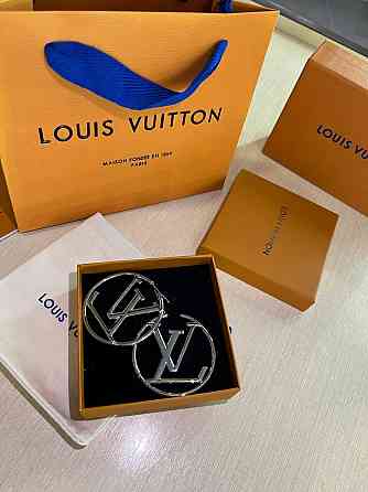 Брендові сережки  Луі Вітон/ Louis Vuitton Одеса