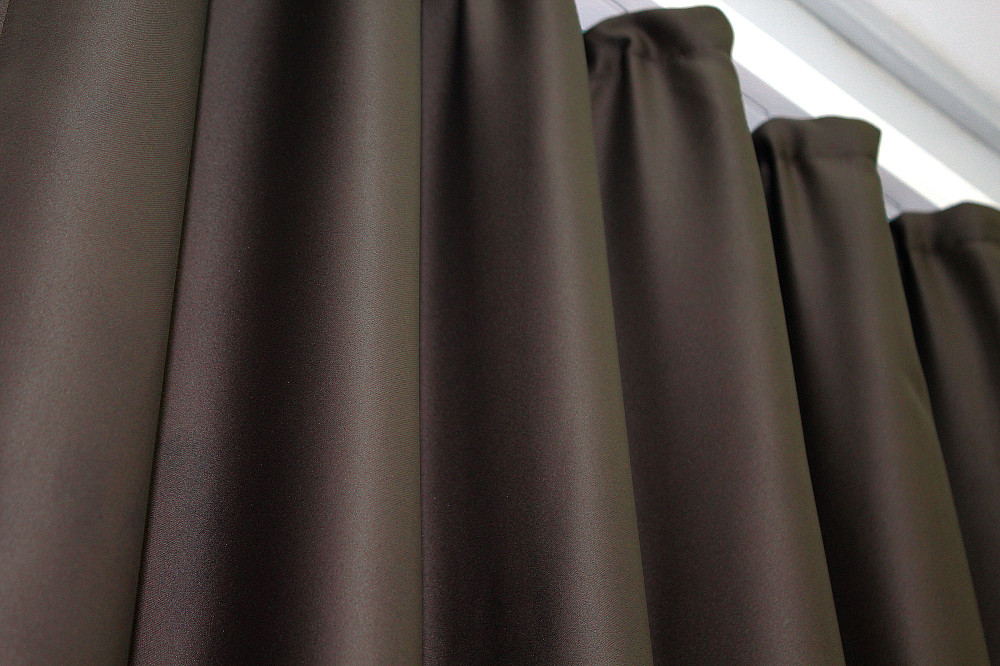 Комплект готових штор VR-Textil Bruno XO № 1115ш Венге 100х270 см 2 шт (31-411) Київ - фото 7