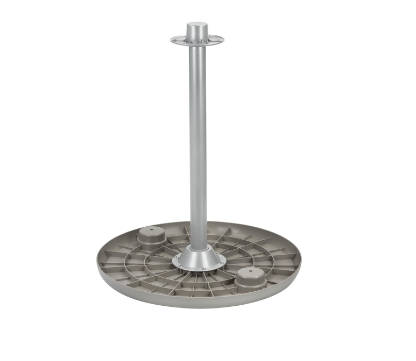 Набір Круглий Стіл Зі Стійкою Колір Сірий Київ - фото 2