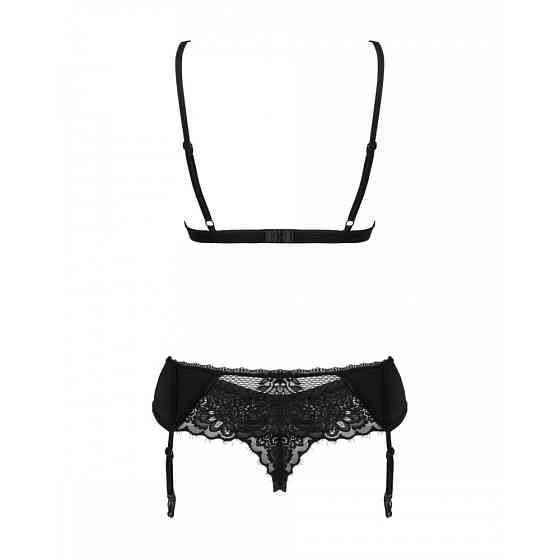 Кружевной комплект Obsessive Maderris 3-pcs set XS/S Sex Aura Киев