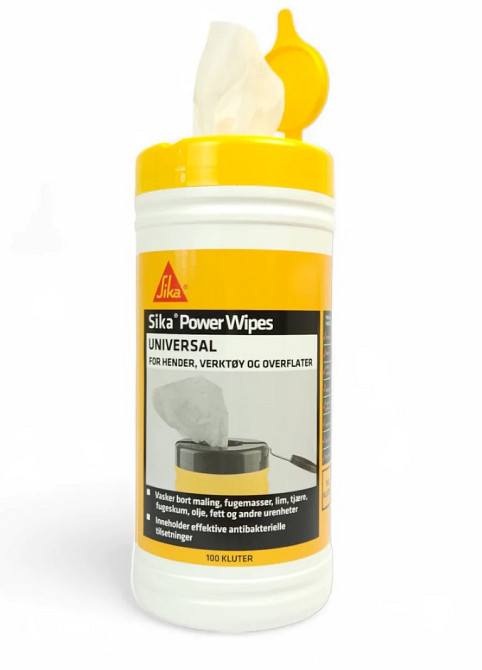 Sika Power Wipes миючі серветки для рук, 100 шт. упаковка Киев - изображение 1