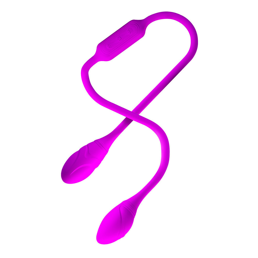 Гибкий вибростимулятор для пар PRETTY LOVE Dream Lover's Whip, фиолетовый, 65.5 х 3.2 см Sex Aura Киев - изображение 3