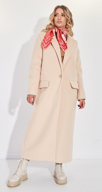 Пальто Лама длинное (48) Киев - изображение 1