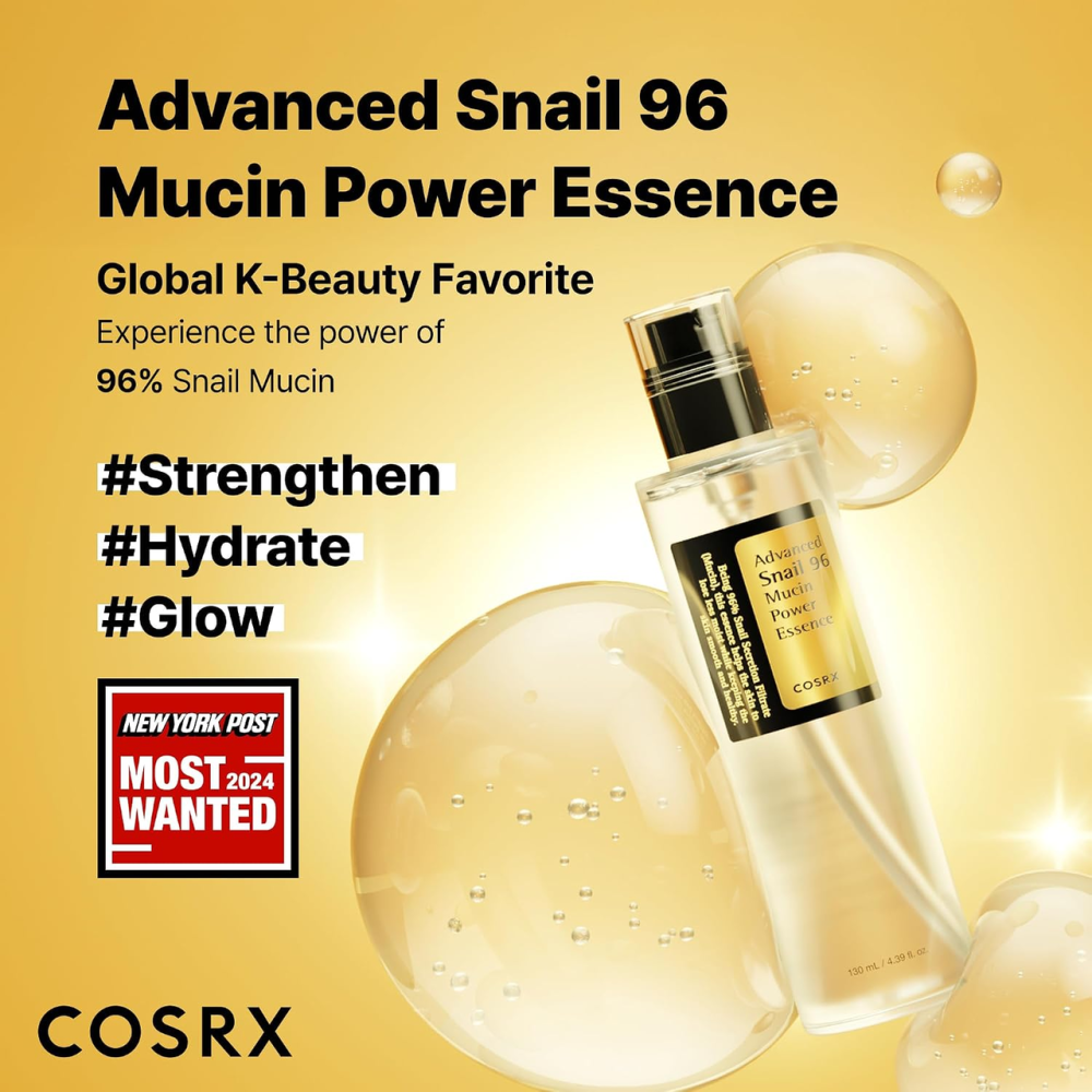 Есенція COSRX Advanced Snail 96 Mucin Power Essence 100 мл, 96,3% муцину равлика, зволоження та відновлення шкіри Київ - фото 3