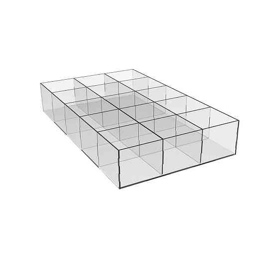 Короб EKOSTAR 15 осередків для гумок і дрібниць 3мм Київ