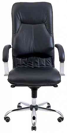 Офисное Кресло Руководителя Richman Nicosia Fly 2230 Хром М1 Tilt Черный Киев