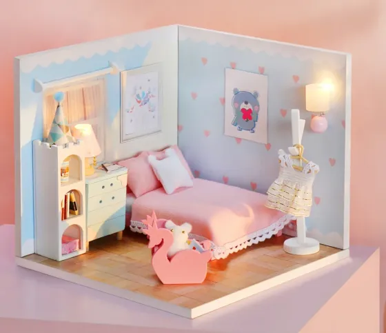 3D Румбокс DIY Wooden Miniature 