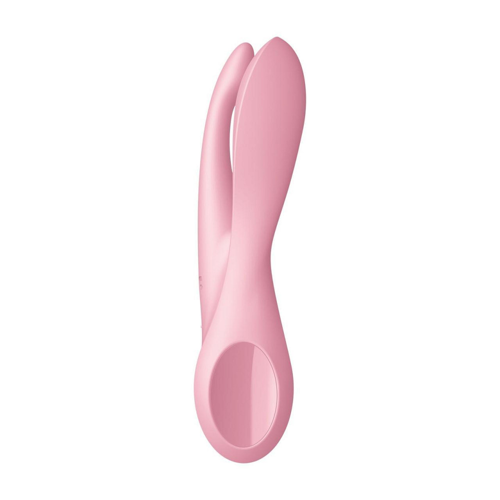 Клиторальный вибратор Satisfyer Threesome 1 Pink с тремя гибкими пальчиками Sex Aura Киев - изображение 3