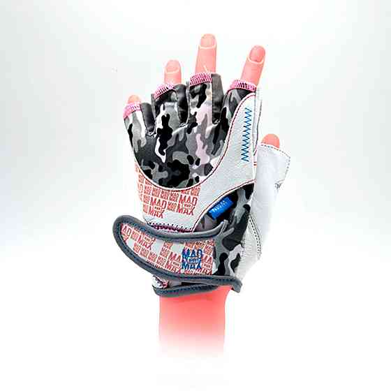 Рукавички для фітнесу MadMax MFG-931 No matter White M Каменское