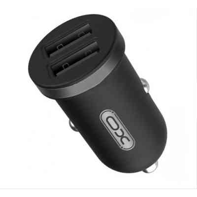 Зарядний пристрій XO 2xUSB 2.1A + cable USB to Micro 5P black (TZ08-M-BK) Вінниця