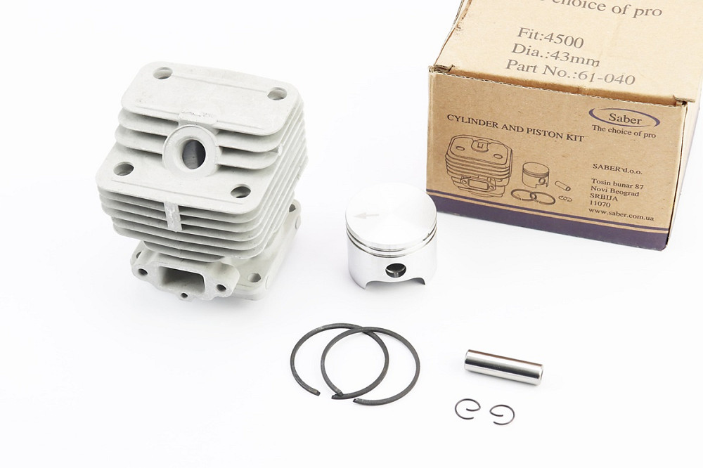 Циліндр к-кт (цпг) 40mm (палець 9mm) OLEO MAC 740T/40 Киев - изображение 1