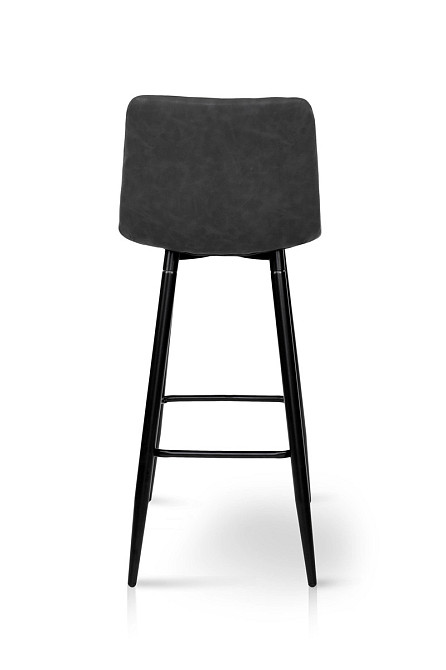 Стілець БАРНИЙ Дрім, чорний/екошкіра антрацитRU-08 Киев - изображение 3