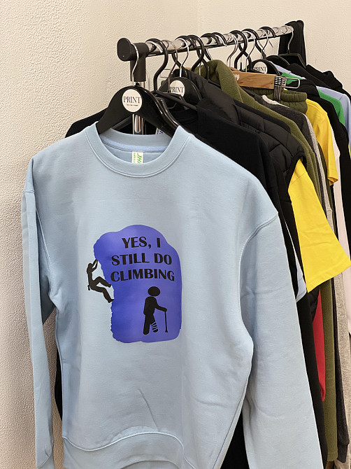 Світшот - "Yes, i still do climbing" Чернівці - фото 3