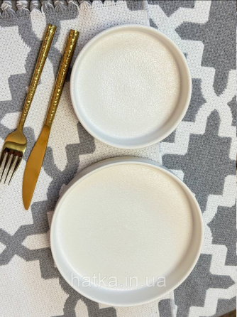 Тарілка глибока салатник "Уітні" 15 см кераміка для дому та ресторанів Київ