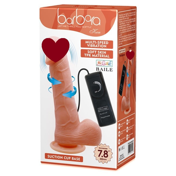 Вібратор на присосці BARBARA KEN Sex Aura Київ - фото 1