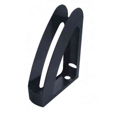 Лоток для бумаг Арника вертикальный РАДУГА,передняя стенка, черный (80531) Винница