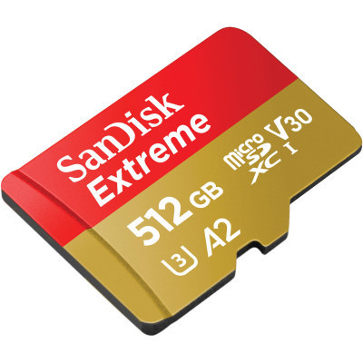Карта памяти SanDisk 512GB microSD class 10 UHS-I U3 V30 Extreme (SDSQXAV-512G-GN6MA) Винница - изображение 3