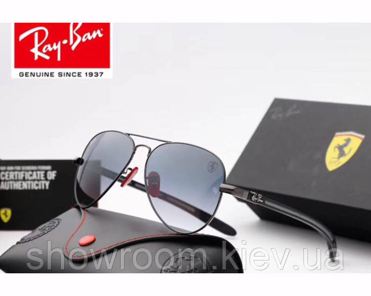 Женские солнцезащитные очки в стиле RAY BAN 8307 (004/32) Lux Киев - изображение 1