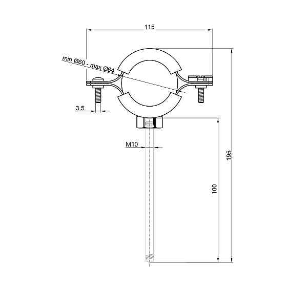 Хомут Thermo Alliance Forte 2