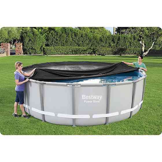 Накриття для каркасного басейну Bestway 58249 488 см Київ