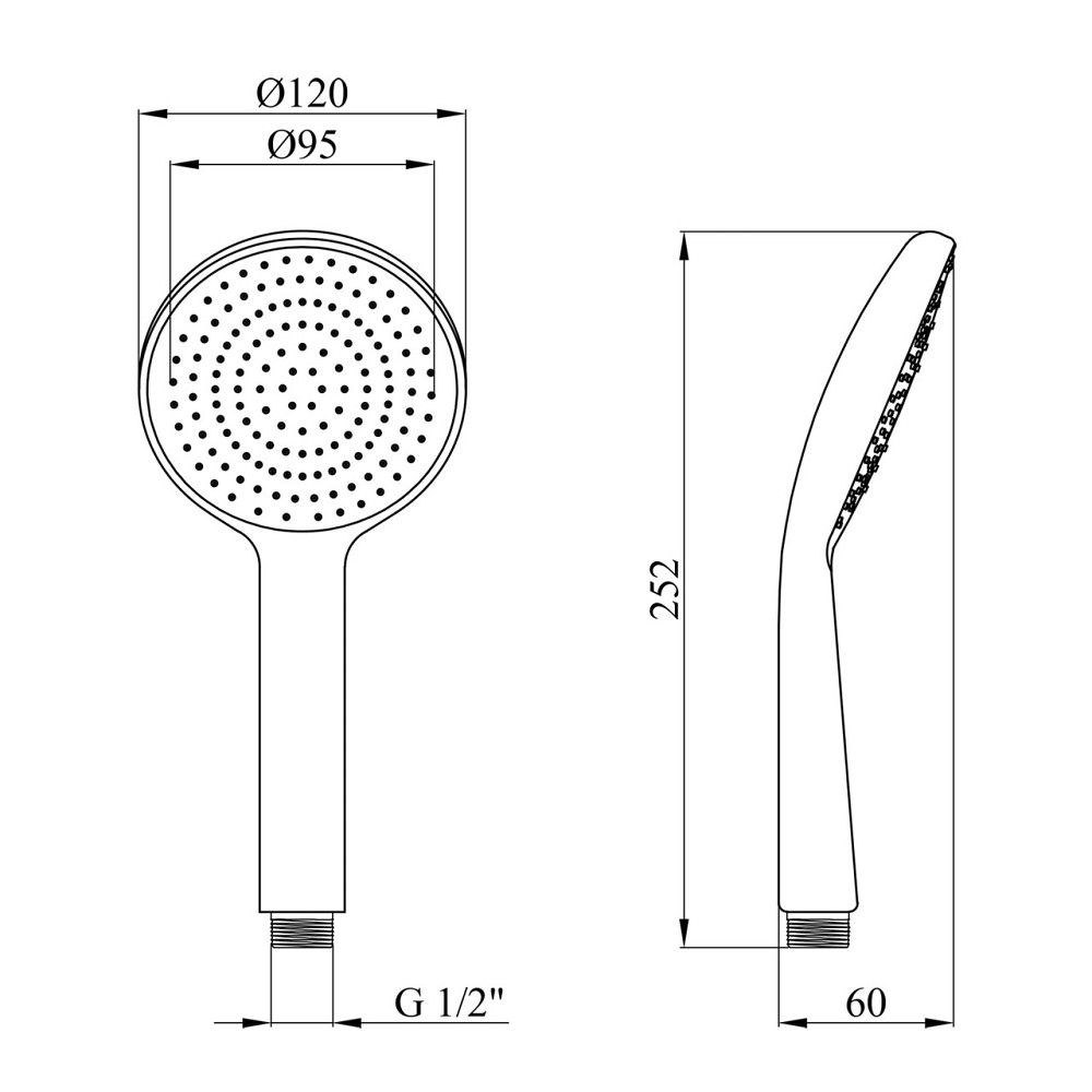 Лійка для душу Kroner KRM - C719 Київ - фото 2