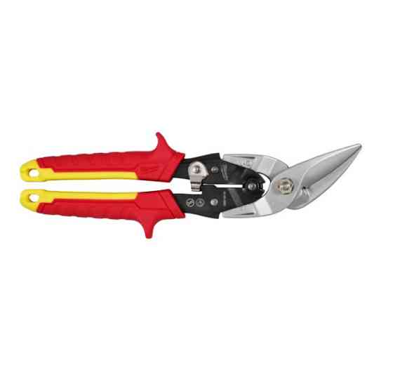 Ножиці по металу офсетні (45 град.) MILWAUKEE (прямий різ) Одеса