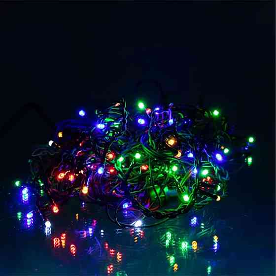 Гірлянда вулична Бахрома 6 м, 105 LED, мультиколор Київ