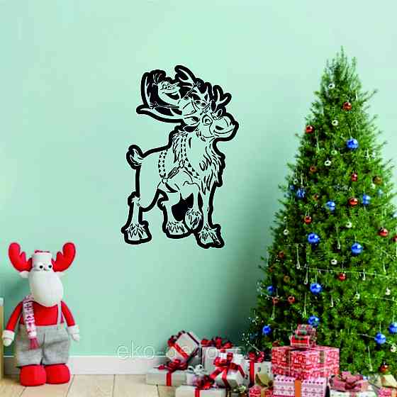 Декоративное настенное Панно «Олень», Декор на стену 90*56 см Киев