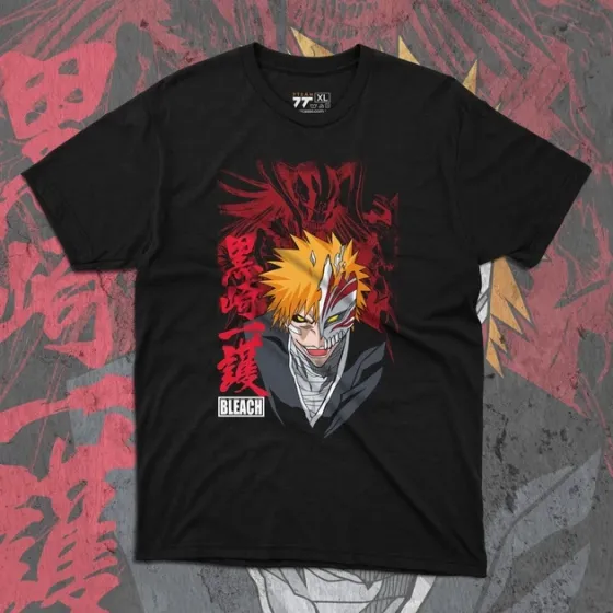 Футболка чоловіча з  принтом Блич Ичиго Куросаки 4 Розмір 48 Дніпро