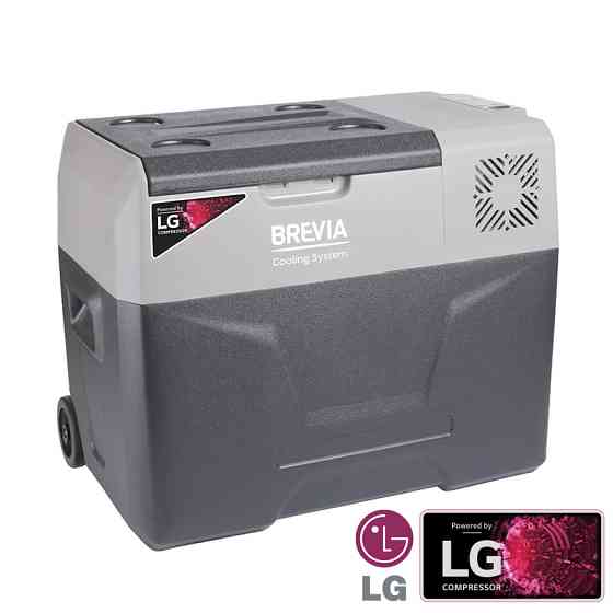 Холодильник автомобильный Brevia 40л (компрессор LG) 22735 Львов