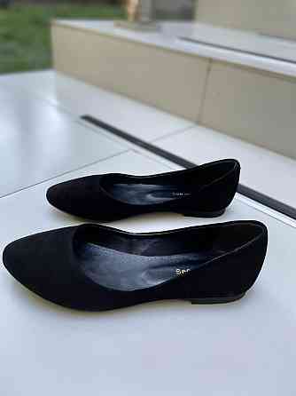 SEE SEVEN Балетки жіночі SEE SEVEN 17 чорні (весна-осінь, замша натуральна) (3840) лише 37р.38р Коломыя