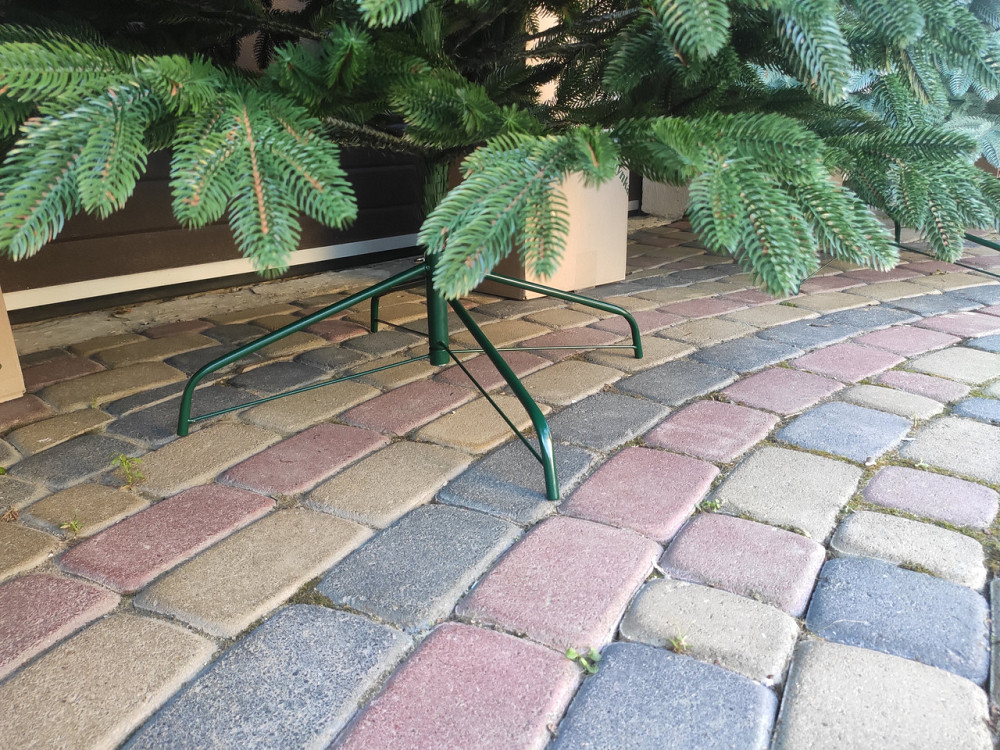 Елка искусственная новогодняя «Литая Швейцарская» зеленая 1.5 / 1.8 / 2.1 / 2.3 / 2.5 м 1.5 Киев - изображение 5