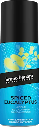 Bruno banani Deospray Spiced Eucalyptus 150 ml Бруно Банани Дезодорант-спрей «Пряной эвкалипт» Львов