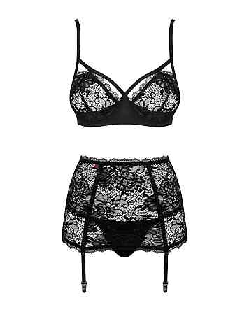 Комплект Obsessive Peonesia 3 предмети S/M Sex Aura Київ