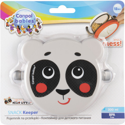 Контейнер для хранения продуктов Canpol babies Hello Little Бежевый 200 мл (51/008_bei) Винница - изображение 6