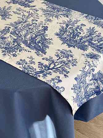 Ecotton Ранер доріжка Ecotton DUCK 45x170 см для обіднього столу водовідштовхувальна синього ко Коломия