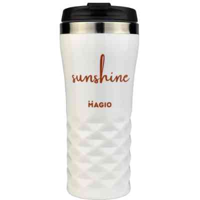 Термочашка Magio Sunshine 450 мл Біла (MG-1039) Винница