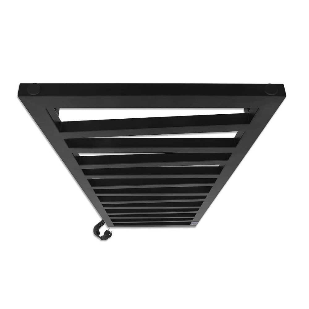 Електрична сушарка для рушників Laris Зебра Міраж ЧКЧ 11 500Х1200 Е чорний Київ - фото 4