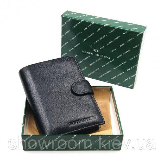 Шкіряне чоловіче портмоне на застібці Marco Coverna (2302) Київ - фото 1