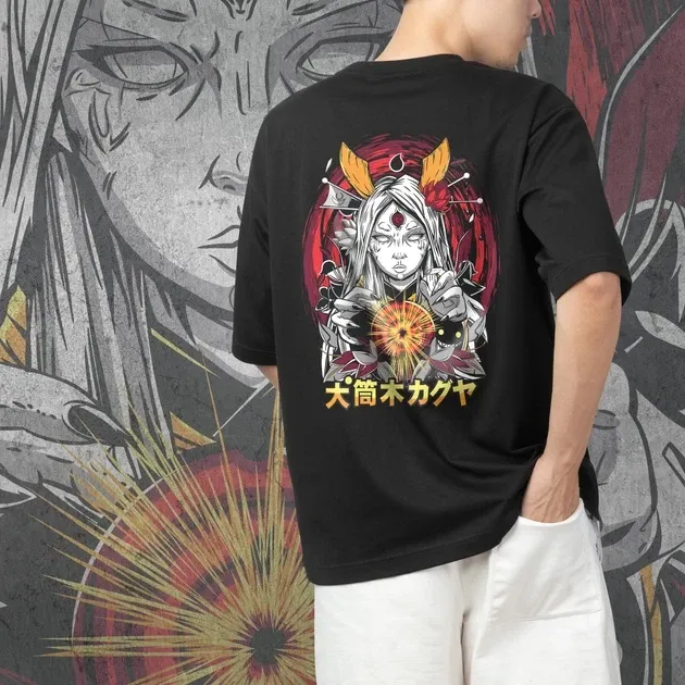 Футболка для підлітка хлопчика з принтом Наруто Кагуйя Розмір 160 Anime10506 Дніпро - фото 5