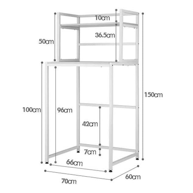 Стелаж над пральною машиною "Опава" венге-капучино Миколаїв - фото 2