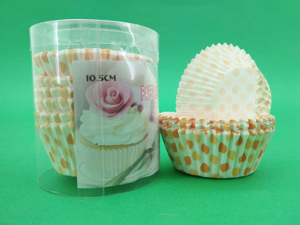 Паперові формочки для випічки кексів (10,5 см) 150шт (1 уп.) Харків - фото 1