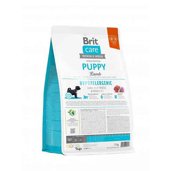 Сухой корм Brit Care Dog Hypoallergenic Puppy для щенков, гипоаллергенный с ягненком, 3 кг Винница