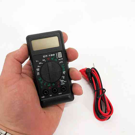 Електронний тестер мультиметр DT-182, Якісний мультиметр Відмінний Мультиметри портативні DU-62 Івано-Франківськ